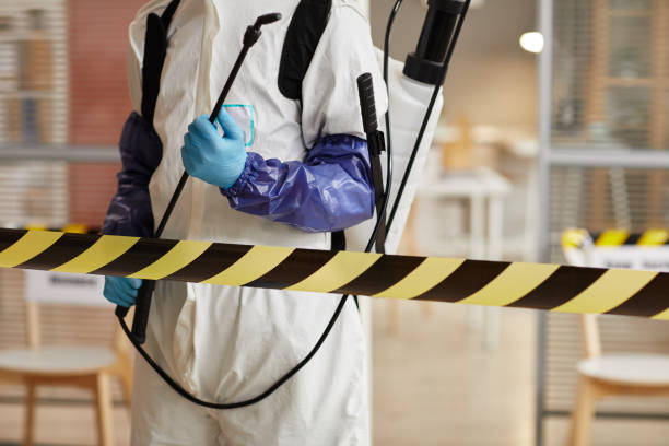 Professional Blood Cleanup technician working in Delaware, AR